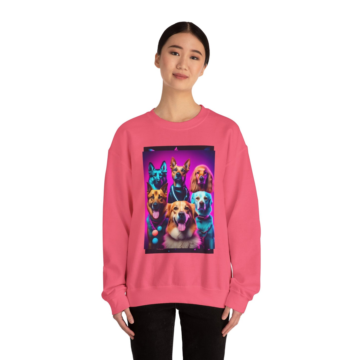 Unisex Heavy Blend™ Crewneck Sweatshirt dogs woman Man