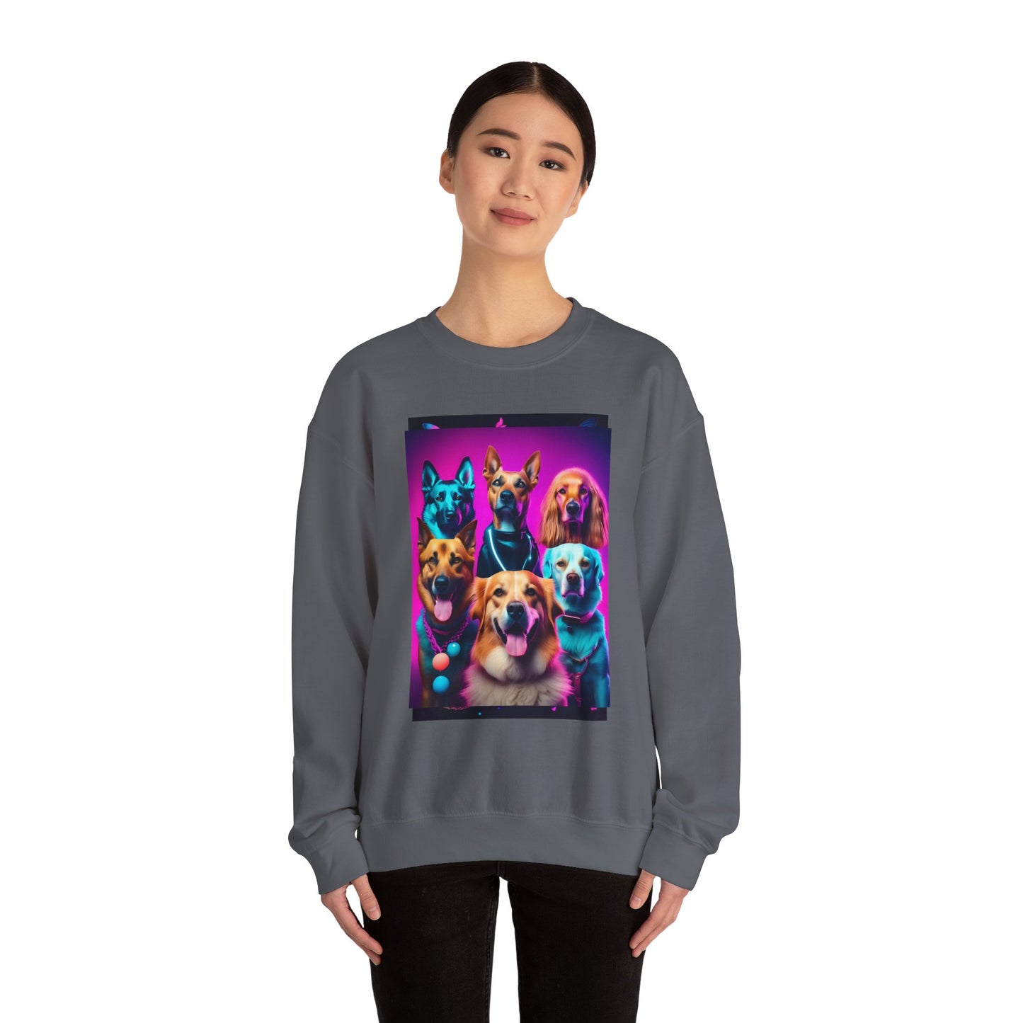 Unisex Heavy Blend™ Crewneck Sweatshirt dogs woman Man