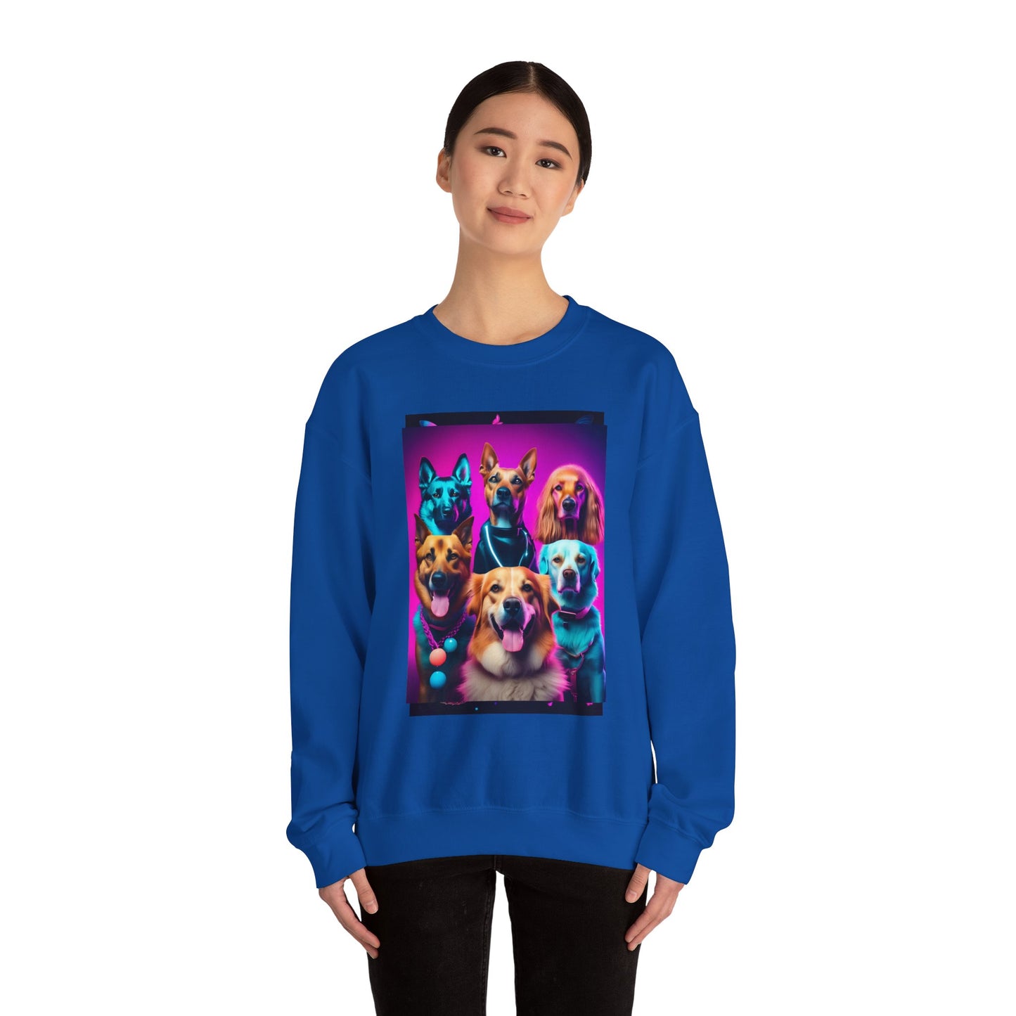 Unisex Heavy Blend™ Crewneck Sweatshirt dogs woman Man