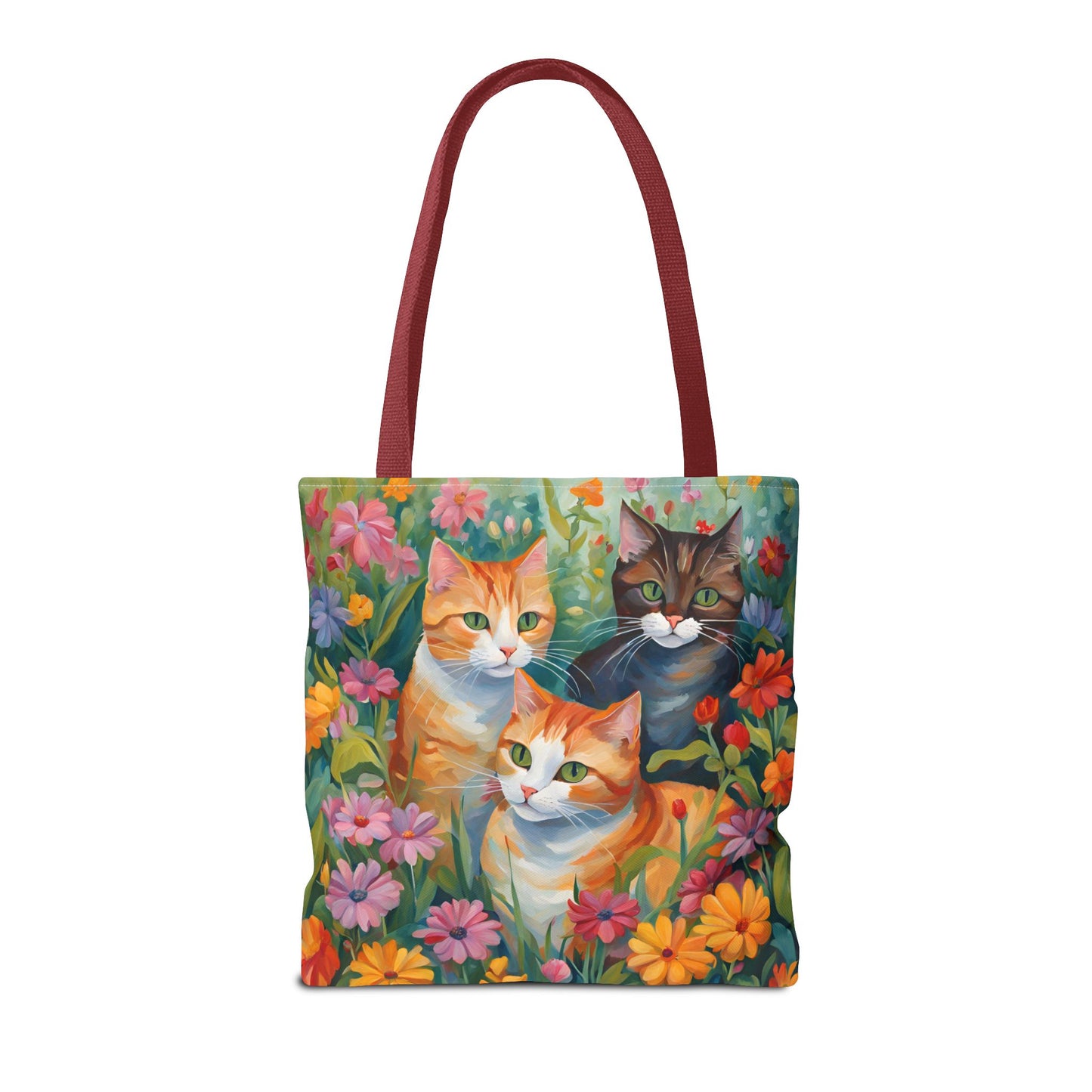 Bag Cats in love, Tote Bag, Bag for Animal Lover, Bohemian Style,