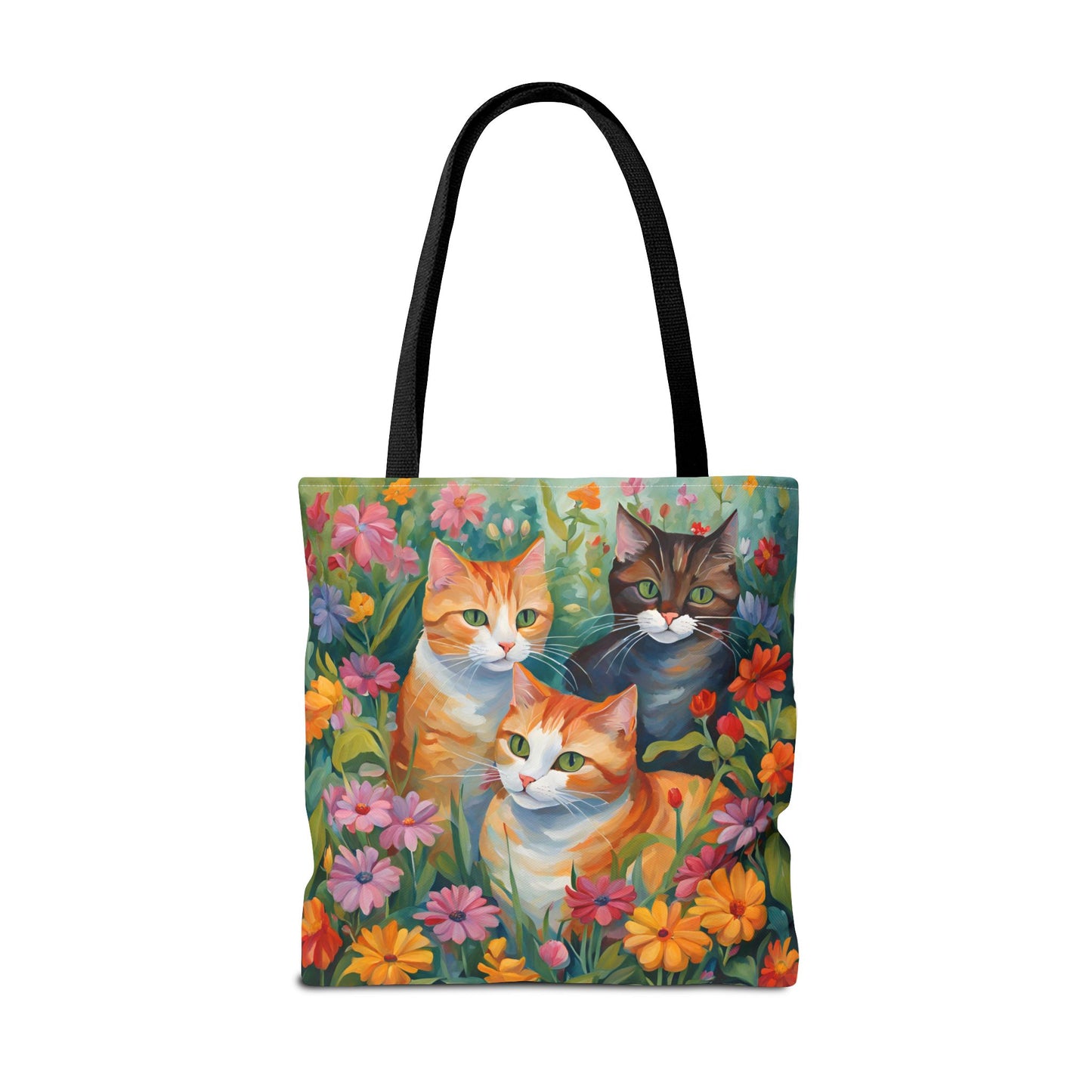 Bag Cats in love, Tote Bag, Bag for Animal Lover, Bohemian Style,