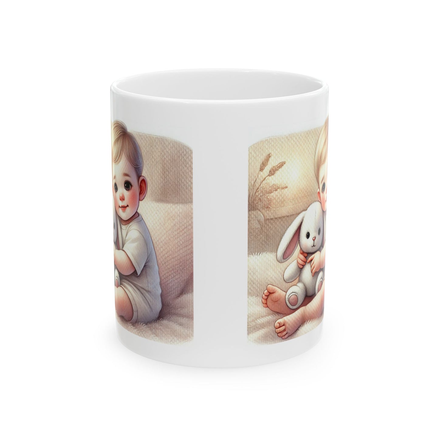 Adorable Baby Moments Ceramic Mug, Cute Gift for Moms, Nursery Decor, Baby