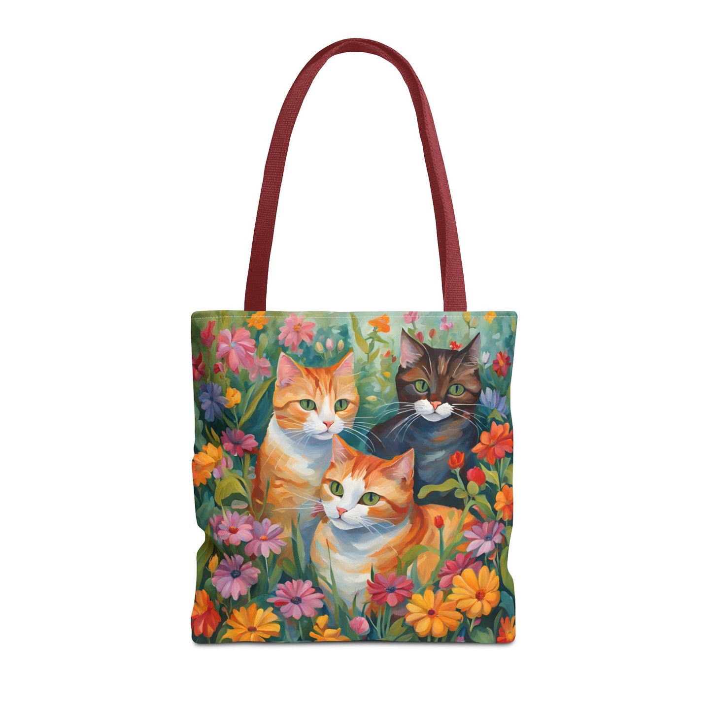 Bag Cats in love, Tote Bag, Bag for Animal Lover, Bohemian Style,