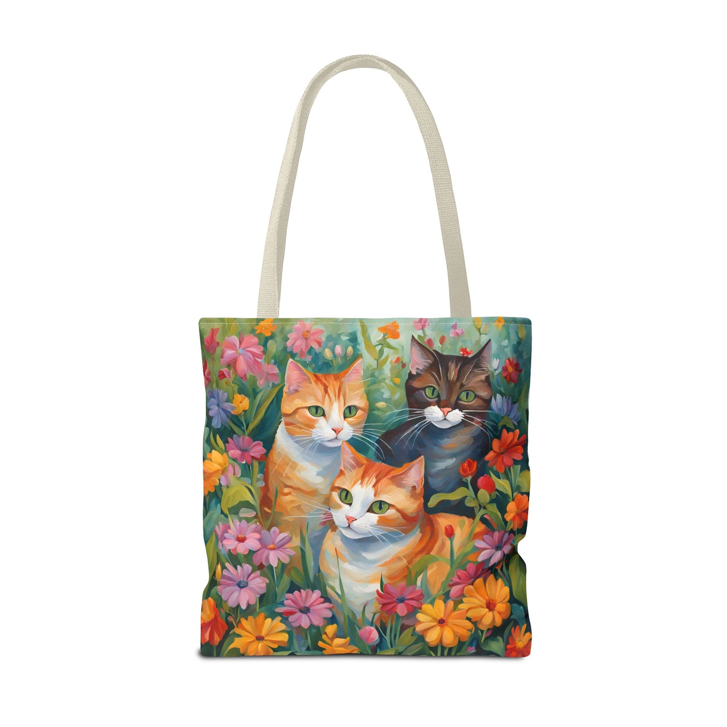 Bag Cats in love, Tote Bag, Bag for Animal Lover, Bohemian Style,