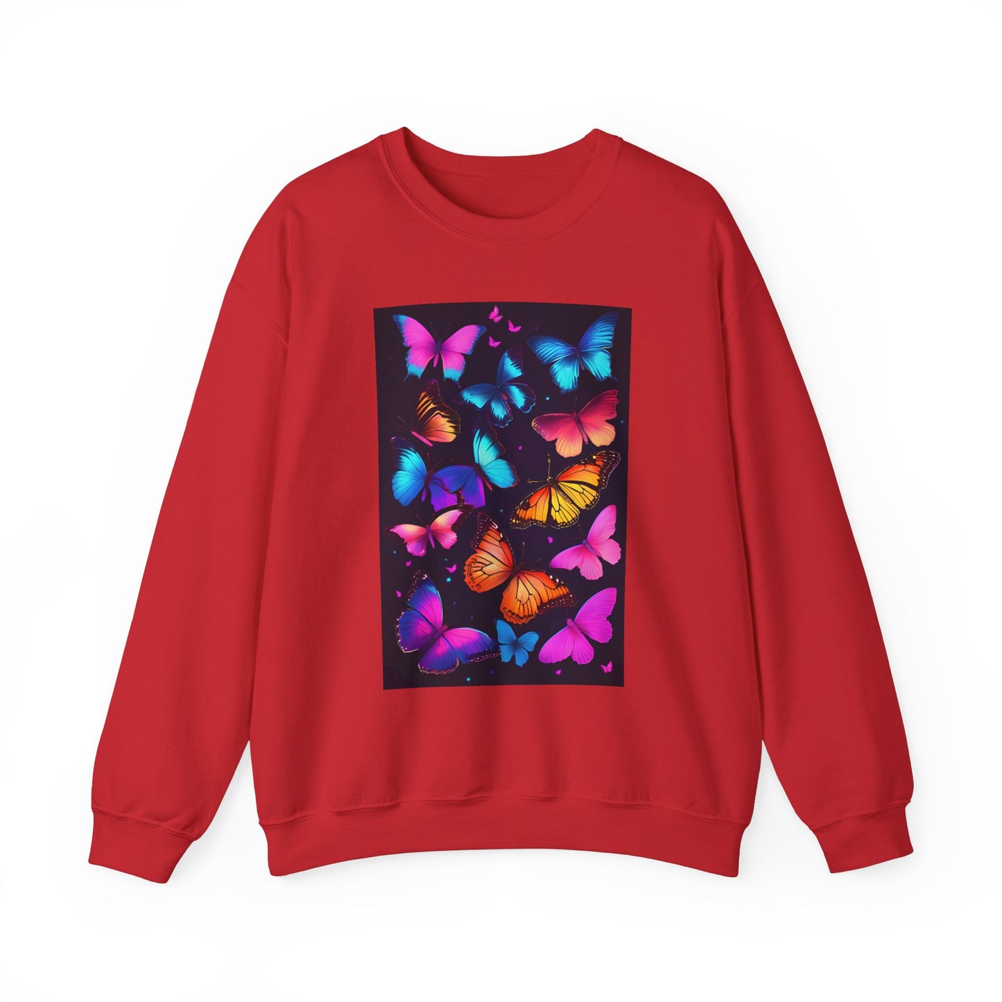 Unisex Heavy Blend™ Crewneck Sweatshirt butterflies