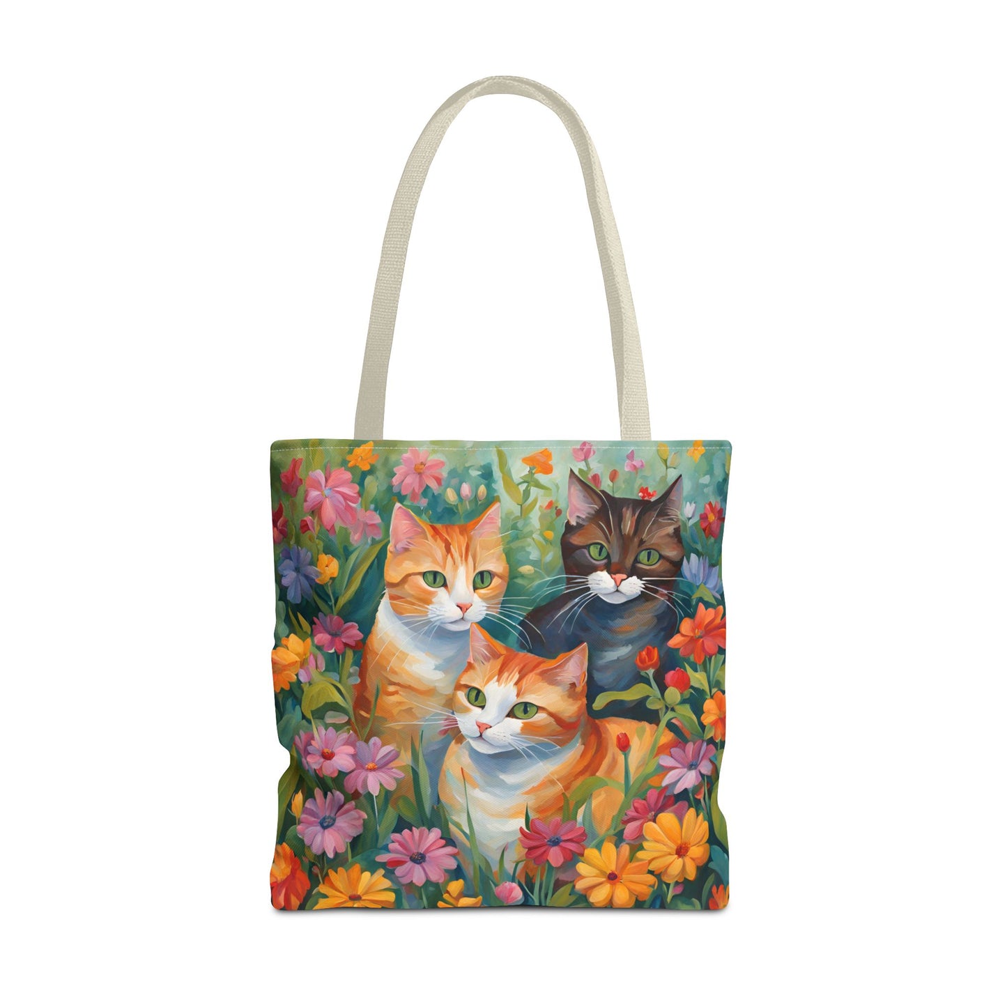 Bag Cats in love, Tote Bag, Bag for Animal Lover, Bohemian Style,