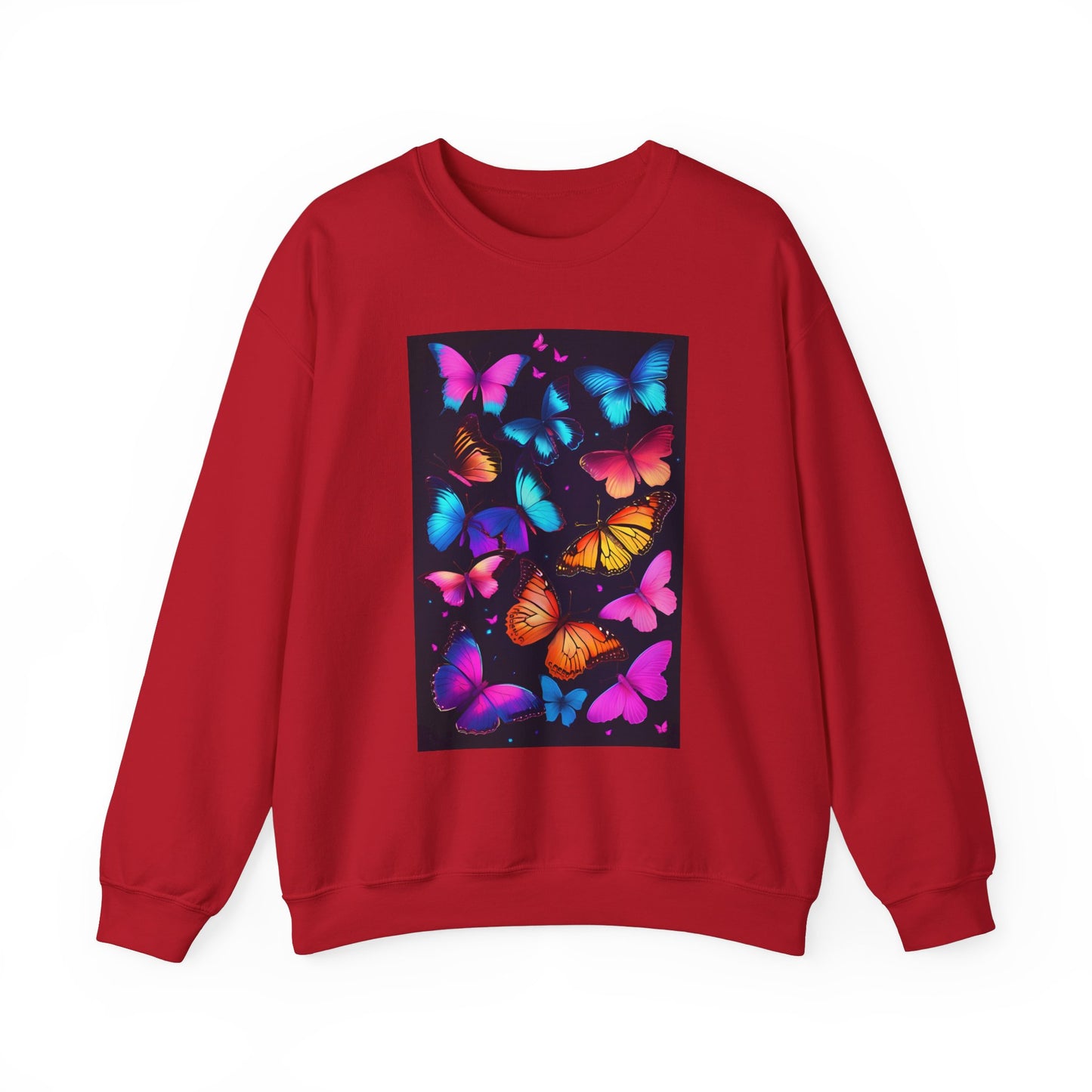Unisex Heavy Blend™ Crewneck Sweatshirt butterflies