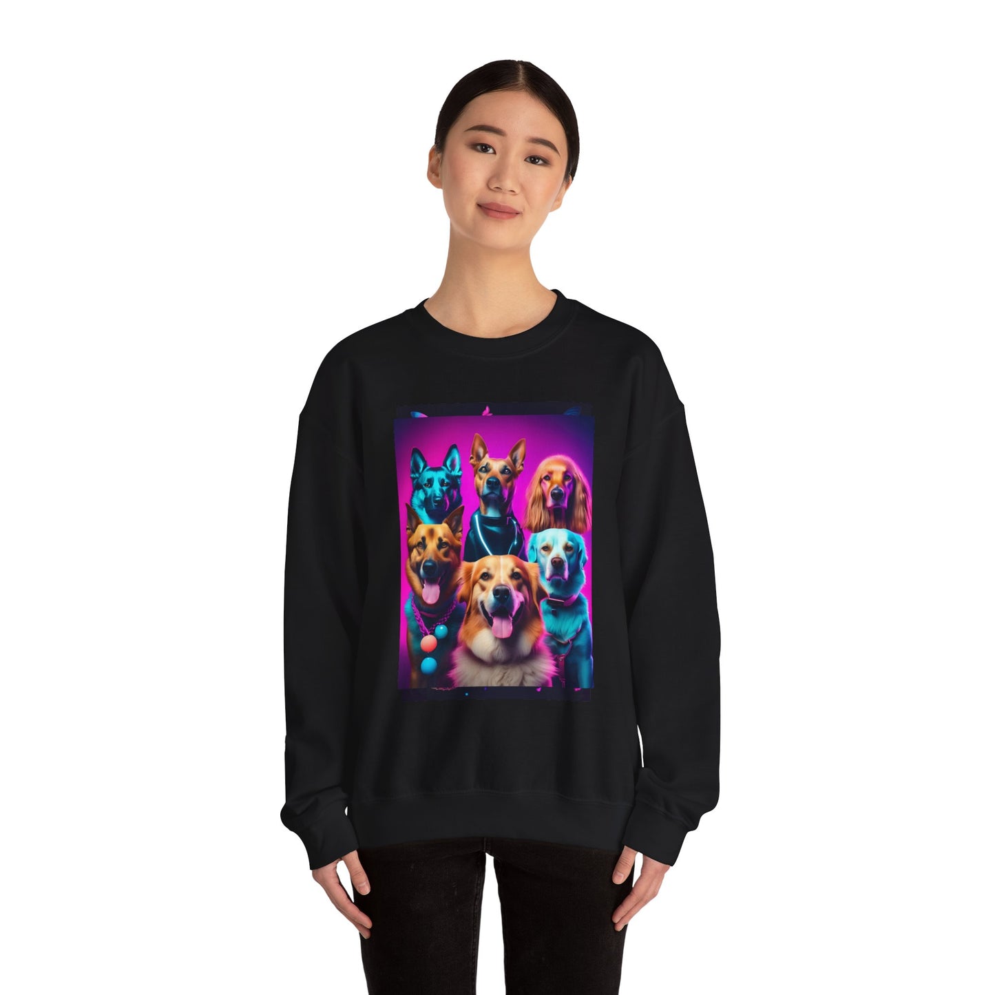 Unisex Heavy Blend™ Crewneck Sweatshirt dogs woman Man