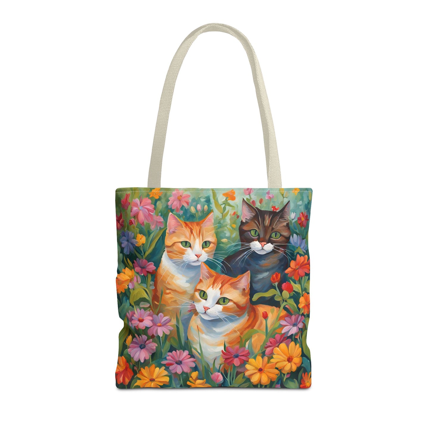 Bag Cats in love, Tote Bag, Bag for Animal Lover, Bohemian Style,