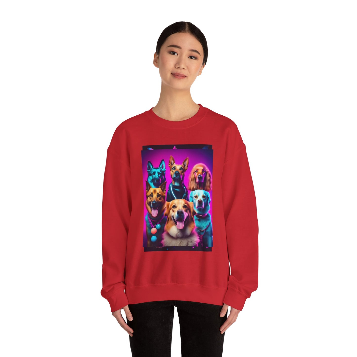 Unisex Heavy Blend™ Crewneck Sweatshirt dogs woman Man