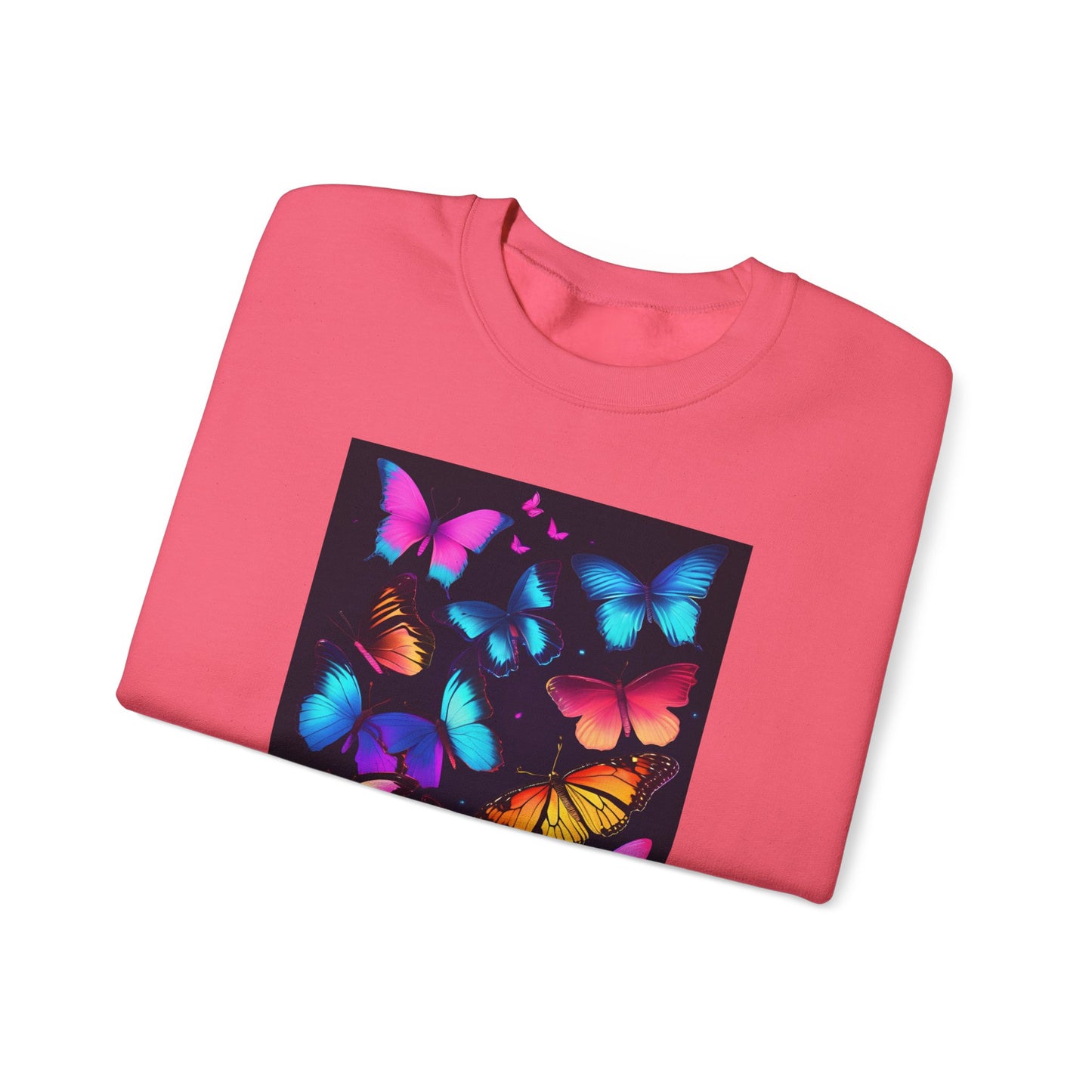 Unisex Heavy Blend™ Crewneck Sweatshirt butterflies
