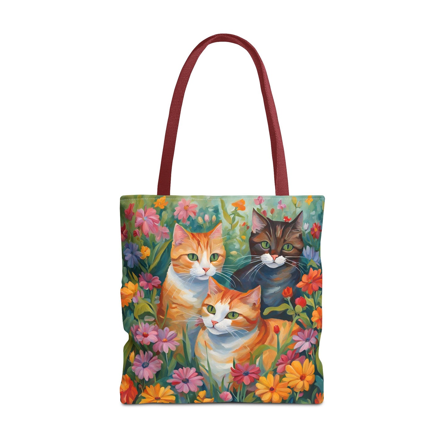 Bag Cats in love, Tote Bag, Bag for Animal Lover, Bohemian Style,