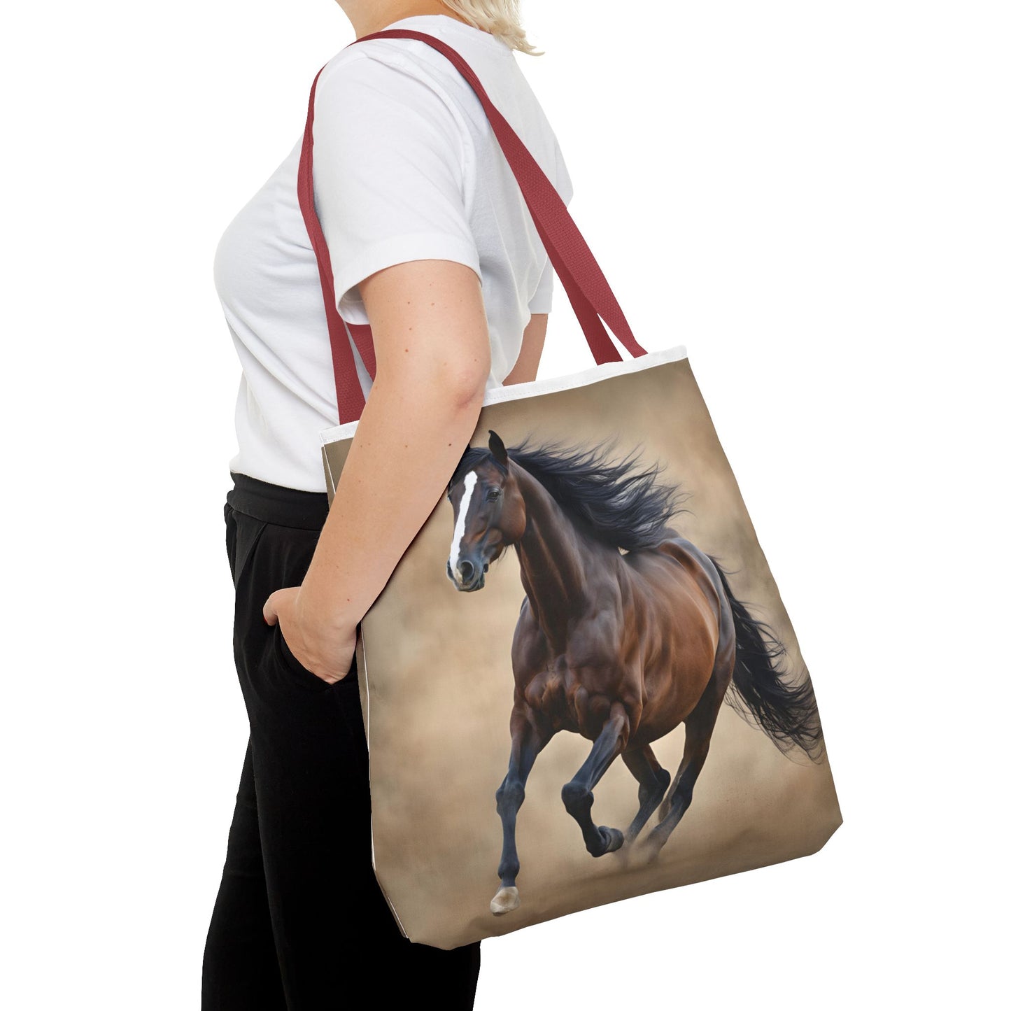 Horse Tote Bag, horse Gift, Bag Animal Lover , Bohemian Style,