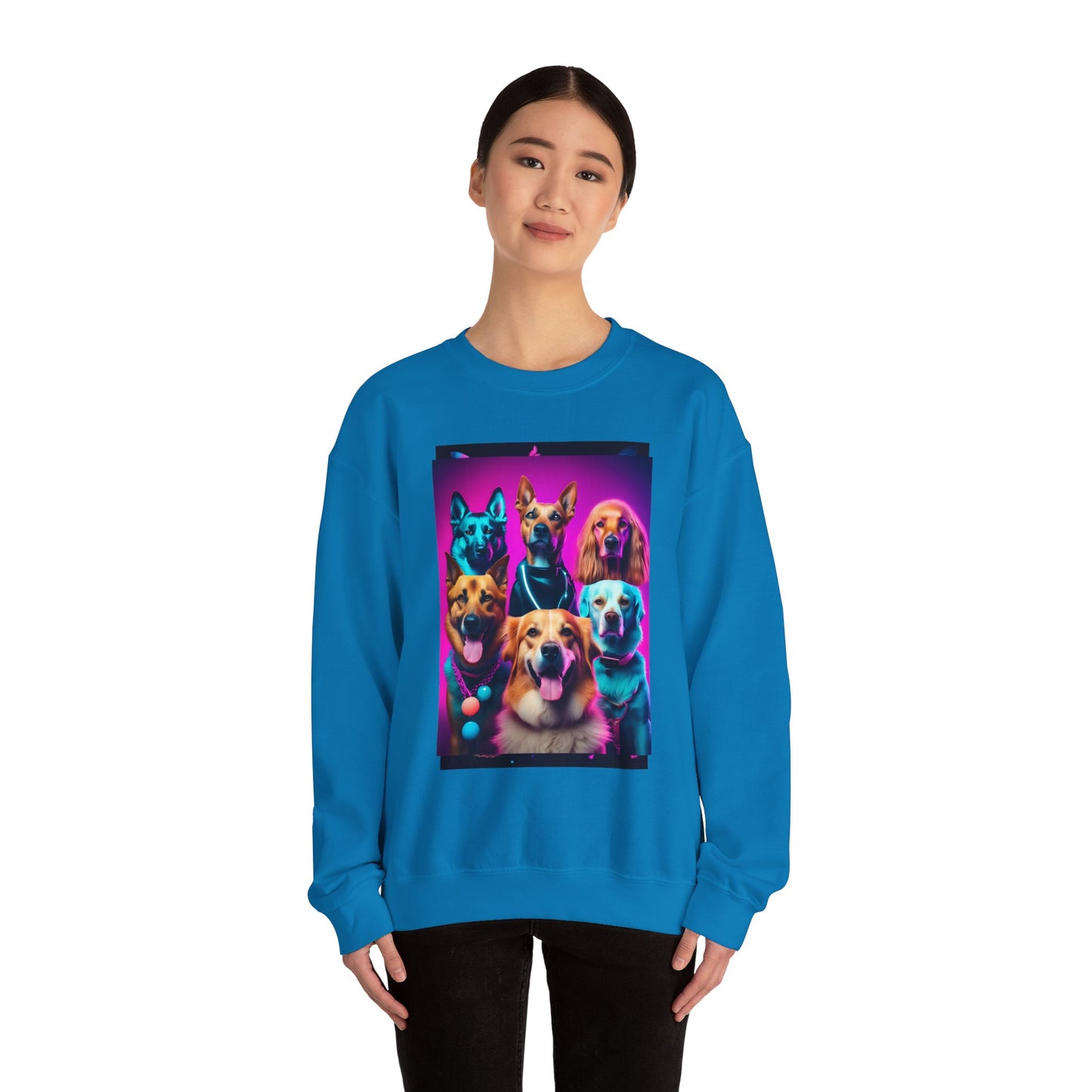Unisex Heavy Blend™ Crewneck Sweatshirt dogs woman Man