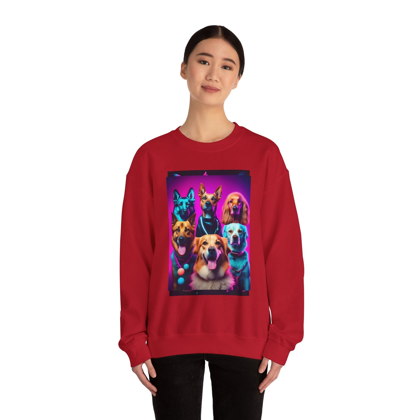 Unisex Heavy Blend™ Crewneck Sweatshirt dogs woman Man