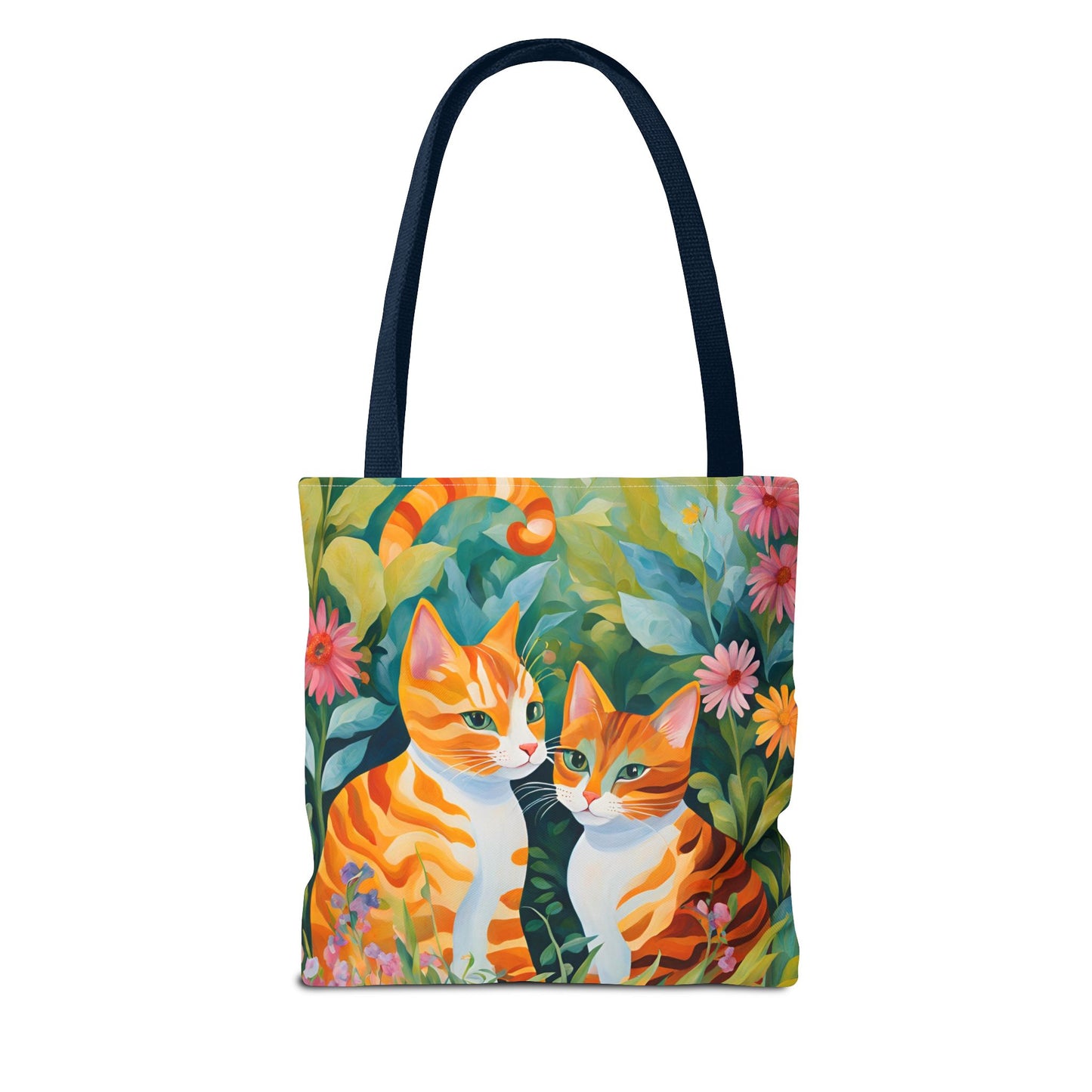Tote Bag with caths , cats Gift, Bag for Animal Lover, Bohemian Style,