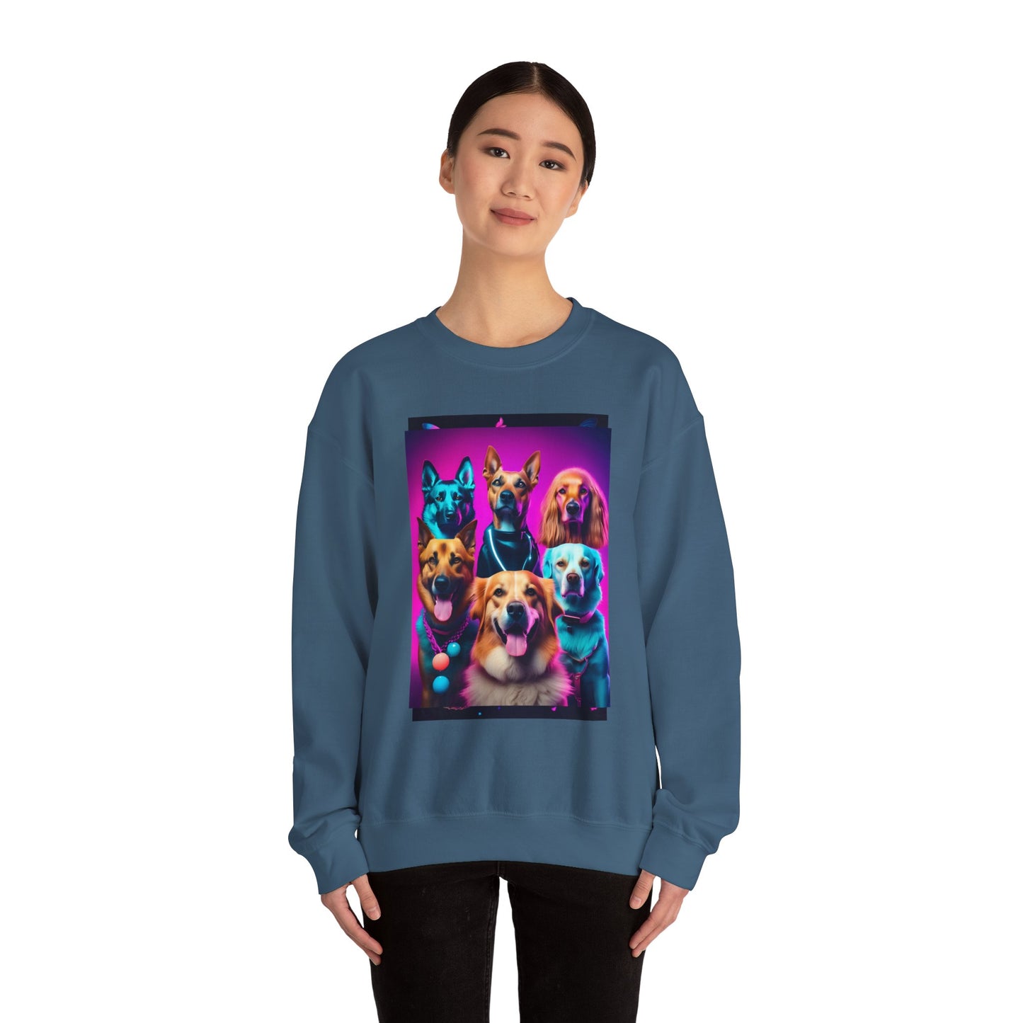 Unisex Heavy Blend™ Crewneck Sweatshirt dogs woman Man