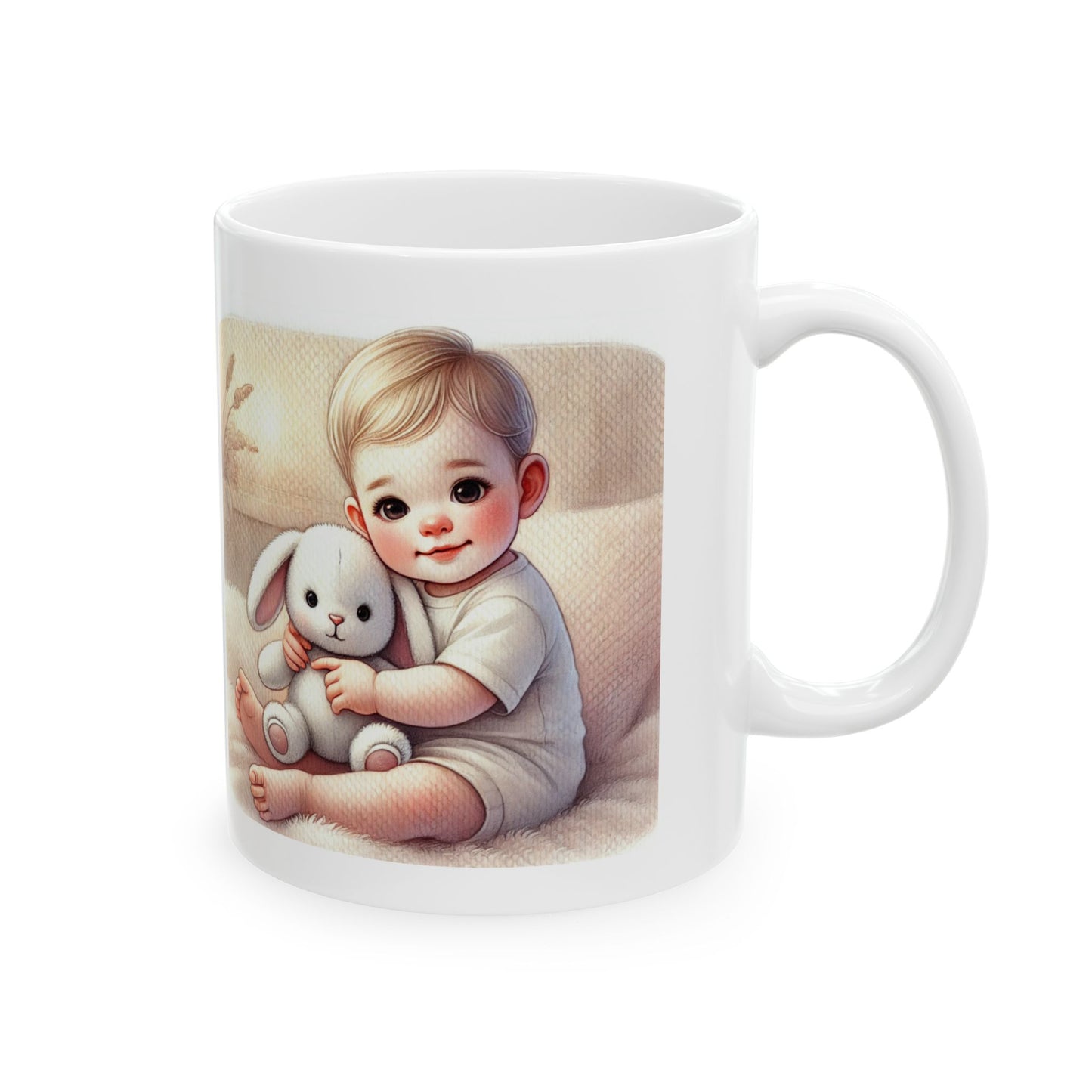 Adorable Baby Moments Ceramic Mug, Cute Gift for Moms, Nursery Decor, Baby