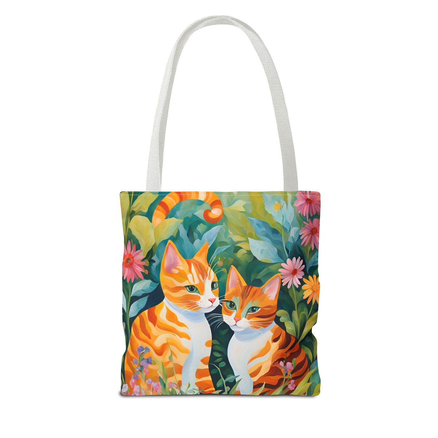 Tote Bag with caths , cats Gift, Bag for Animal Lover, Bohemian Style,