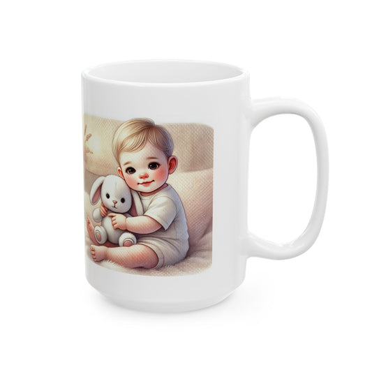 Adorable Baby Moments Ceramic Mug, Cute Gift for Moms, Nursery Decor, Baby