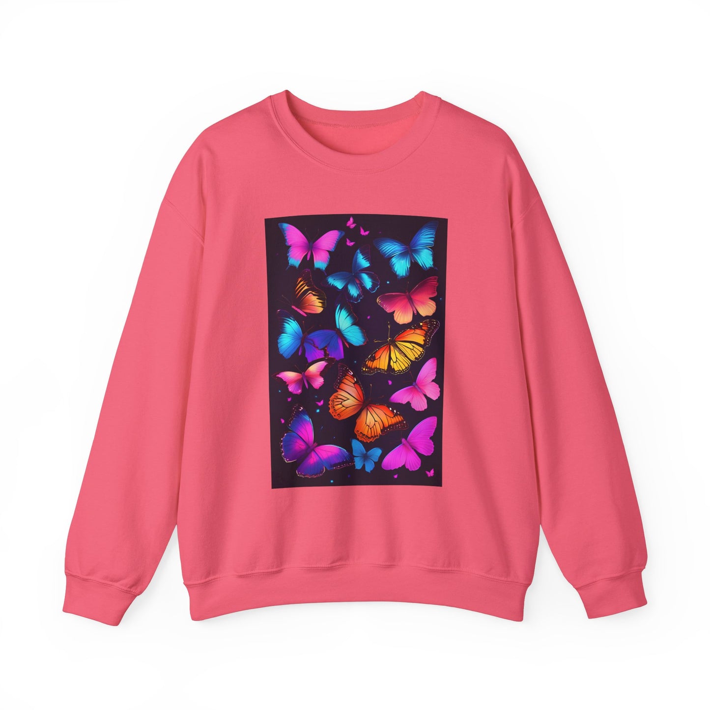 Unisex Heavy Blend™ Crewneck Sweatshirt  butterflies