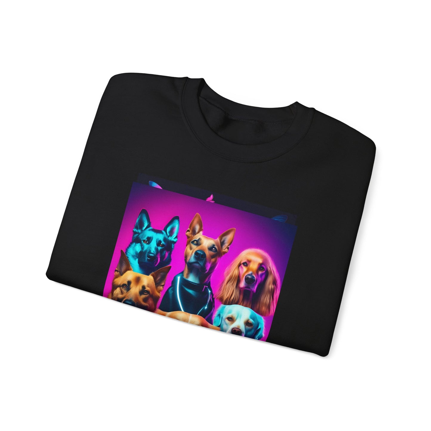 Unisex Heavy Blend™ Crewneck Sweatshirt  dogs woman Man